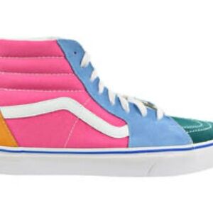 Colorful High-Top Sneakers